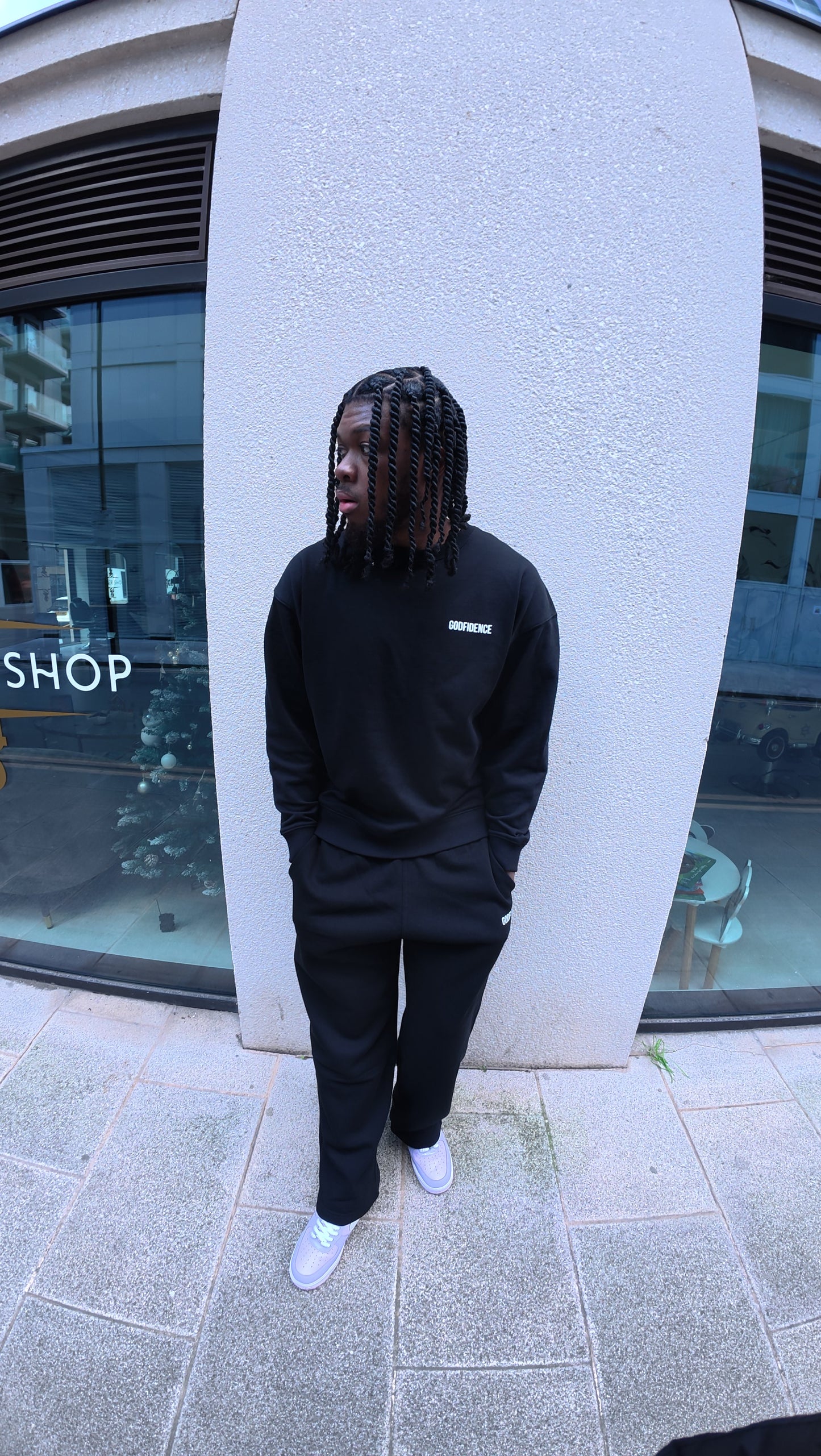 Open Hem Joggers