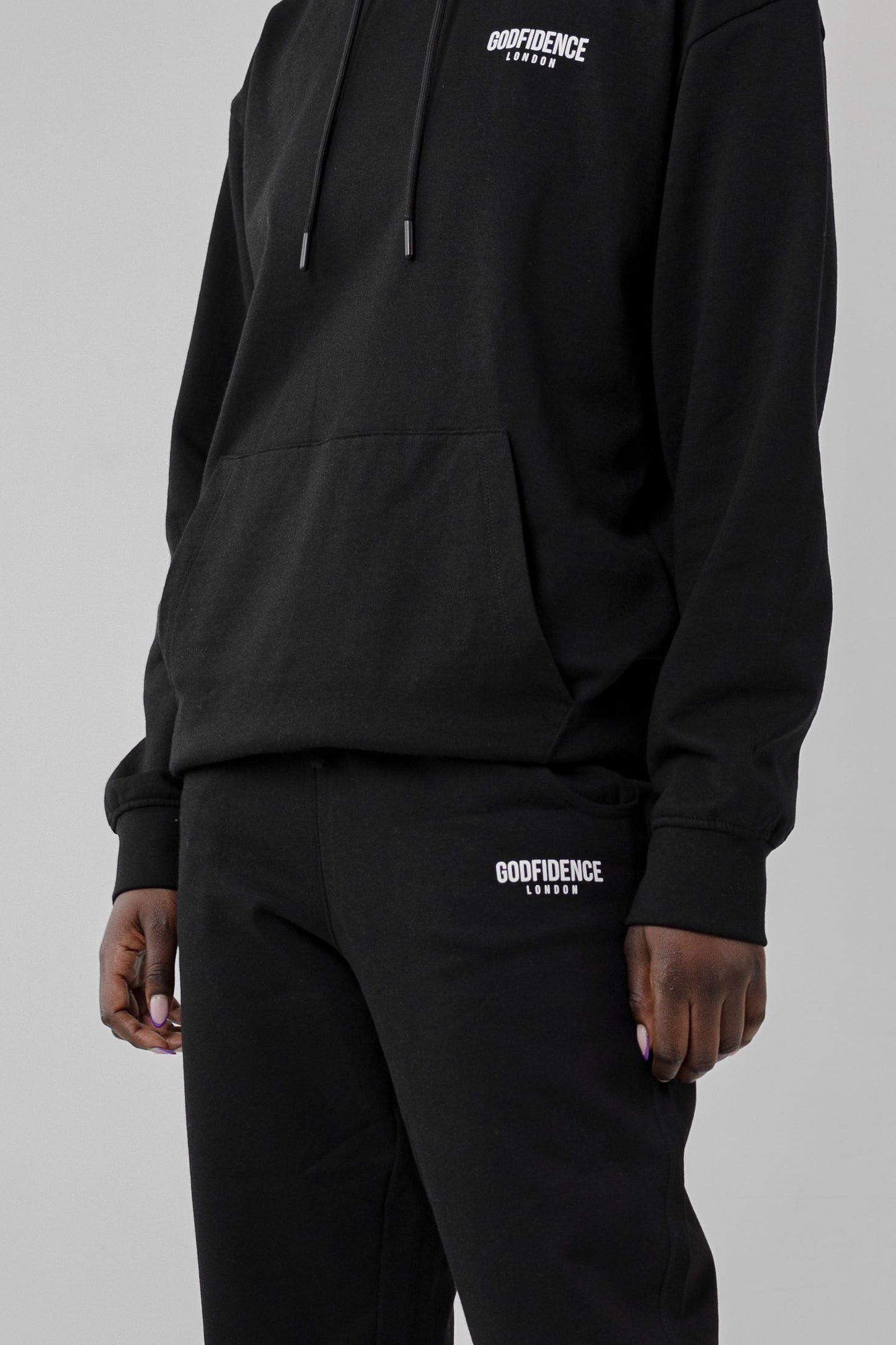 Godficence London Joggers (Black)