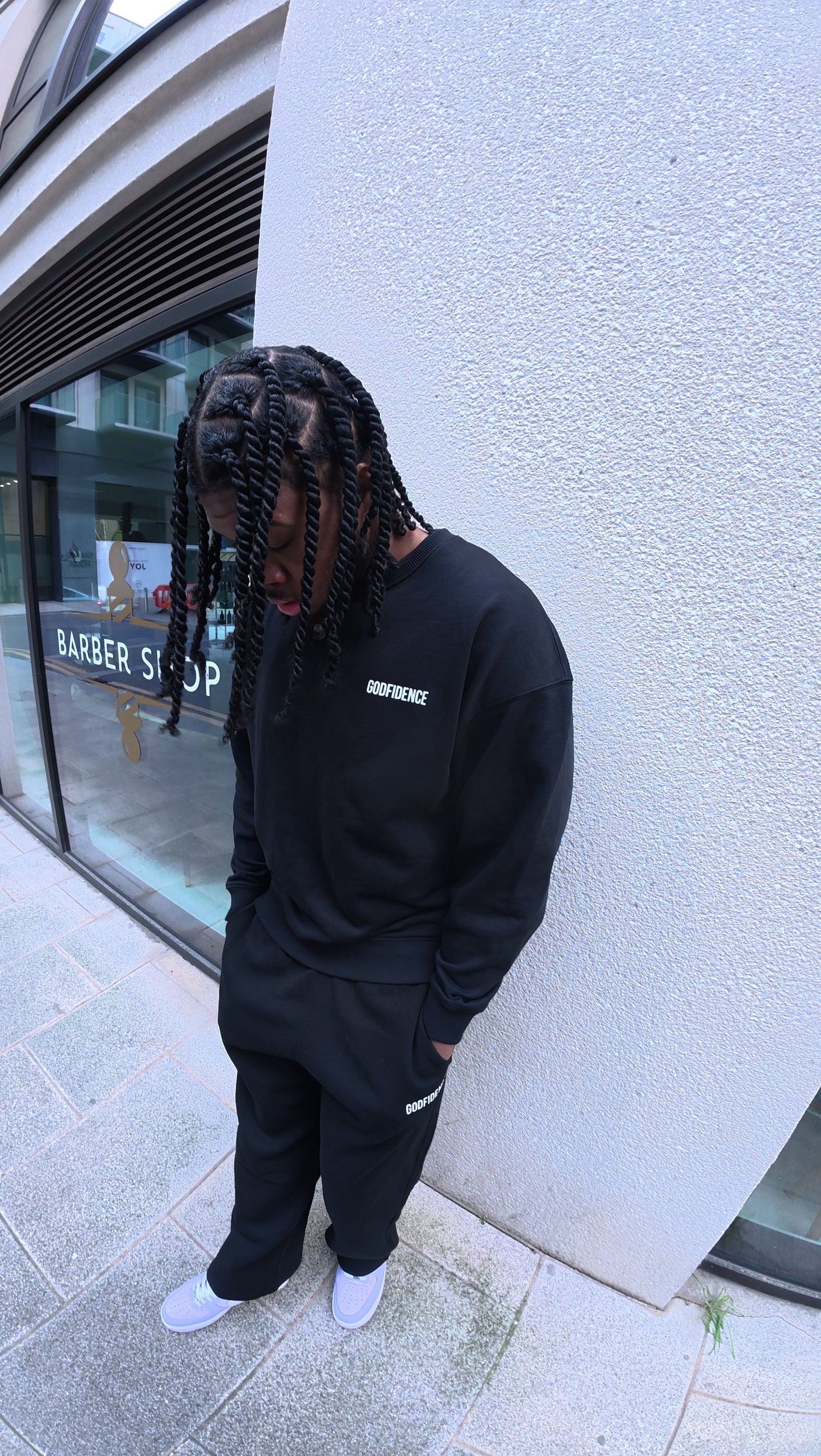 Open Hem Joggers