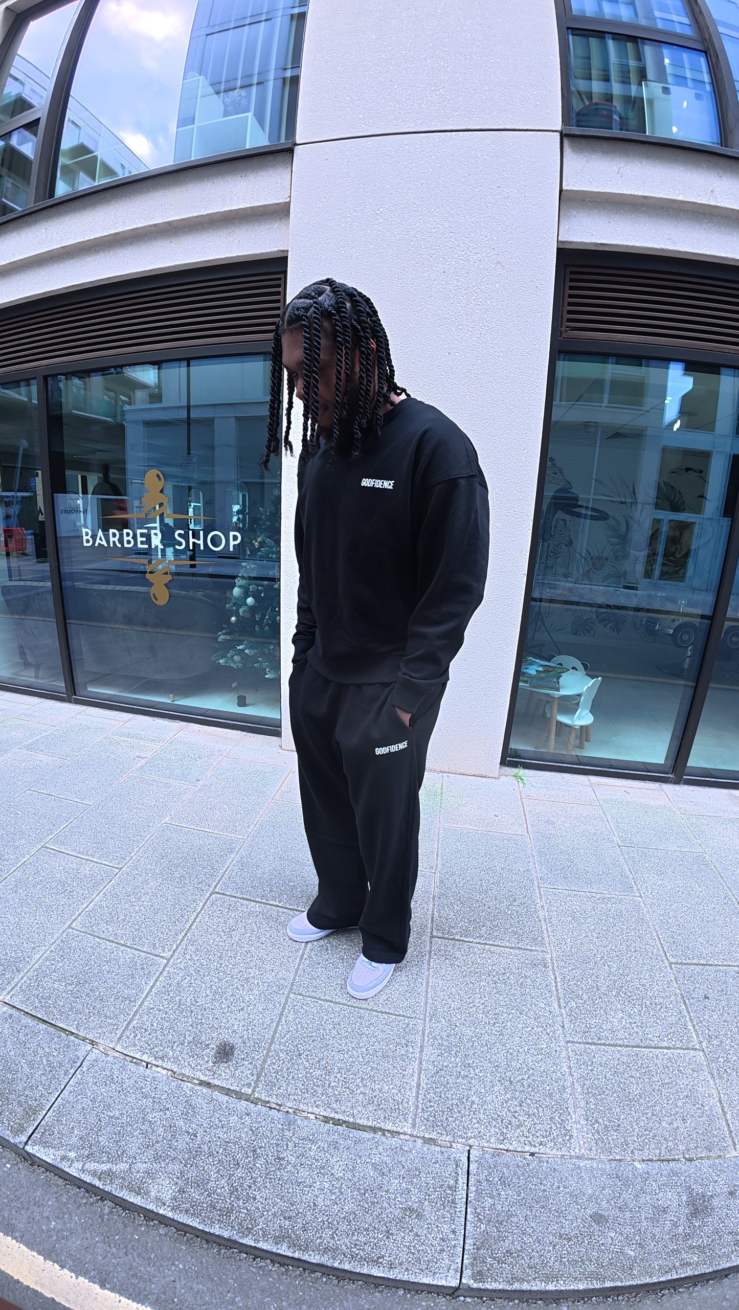 Open Hem Joggers