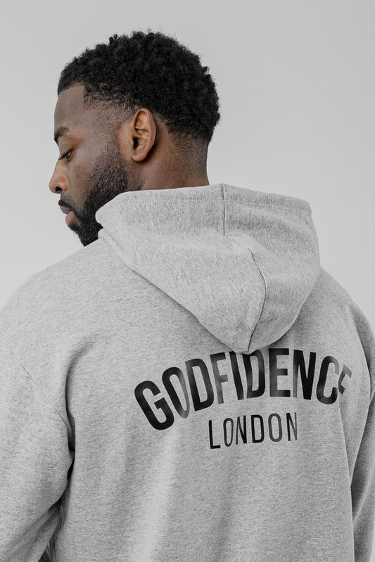 Godfidence Arc Hoodie (Grey)