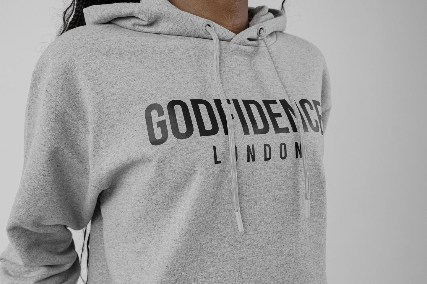 Godfidence London Hoodie (Grey)