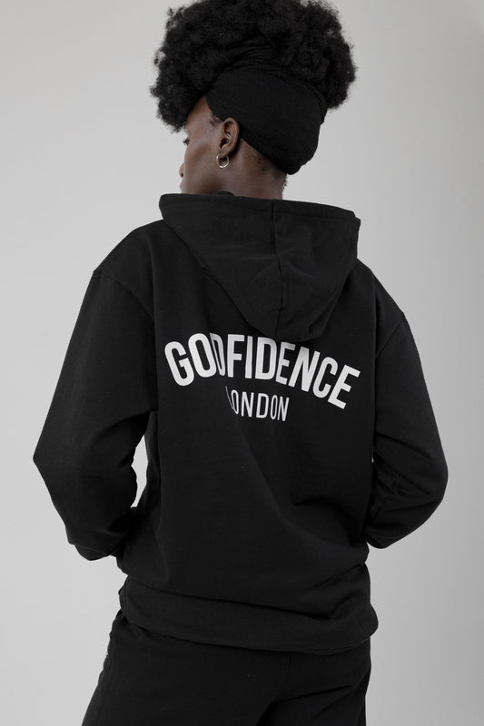 Godfidence Arc Hoodie (Black)